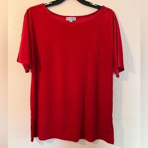 Rebecca Malone red top size xlarge